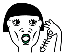 Madam Verde Green sticker #2156211