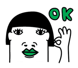 Madam Verde Green sticker #2156212