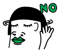 Madam Verde Green sticker #2156213