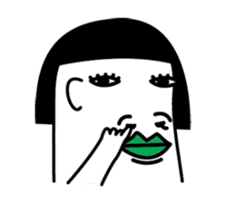 Madam Verde Green sticker #2156215