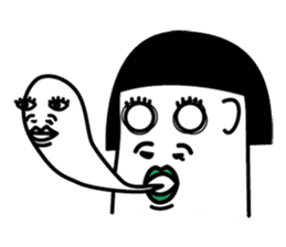 Madam Verde Green sticker #2156217