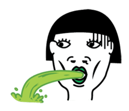 Madam Verde Green sticker #2156220