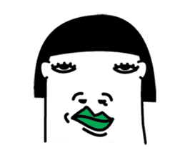 Madam Verde Green sticker #2156225