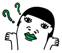 Madam Verde Green sticker #2156226