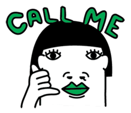 Madam Verde Green sticker #2156227