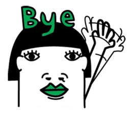 Madam Verde Green sticker #2156231