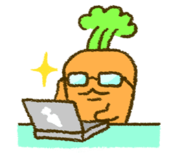 The carrot sticker #2156408