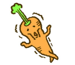 The carrot sticker #2156411