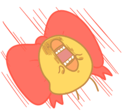 Yellow Cute Chick sticker #2156766