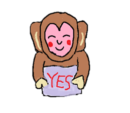 lovemonkey sticker #2157713
