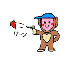 lovemonkey sticker #2157719