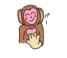 lovemonkey sticker #2157724