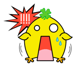 Chick Freehand sticker #2157922