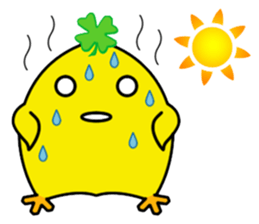 Chick Freehand sticker #2157931