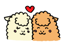 An alpaca & friends sticker #2158194