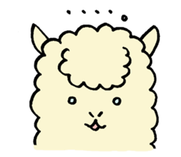 An alpaca & friends sticker #2158202