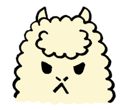 An alpaca & friends sticker #2158203