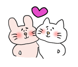 Cat, Rabit, and more sticker #2158352