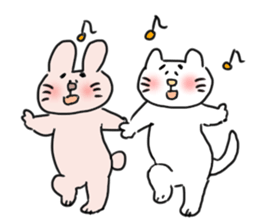 Cat, Rabit, and more sticker #2158353