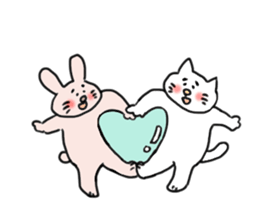 Cat, Rabit, and more sticker #2158354