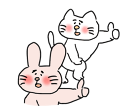 Cat, Rabit, and more sticker #2158359