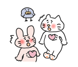 Cat, Rabit, and more sticker #2158360