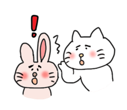 Cat, Rabit, and more sticker #2158362