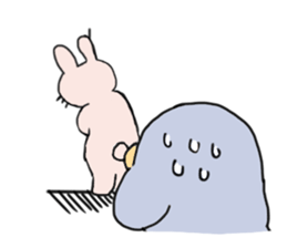 Cat, Rabit, and more sticker #2158380