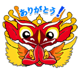 Balinese God's Bird Garuda (Red Ver.) sticker #2158513