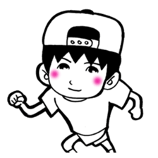 Boy (he is a 5-year-old son) sticker #2158676