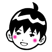 Boy (he is a 5-year-old son) sticker #2158678