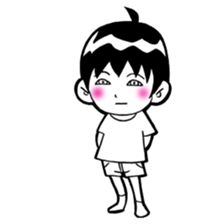 Boy (he is a 5-year-old son) sticker #2158705