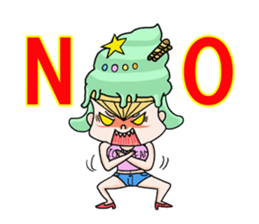 miss  ice cream sticker #2159034