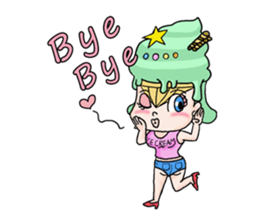 miss  ice cream sticker #2159035