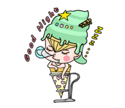 miss ice cream sticker #2159038