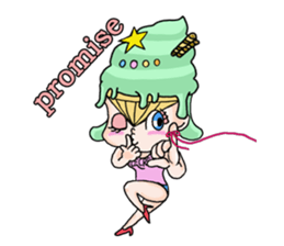 miss  ice cream sticker #2159039
