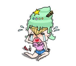 miss  ice cream sticker #2159041
