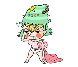 miss ice cream sticker #2159042