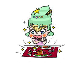 miss ice cream sticker #2159044