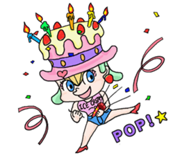 miss  ice cream sticker #2159046