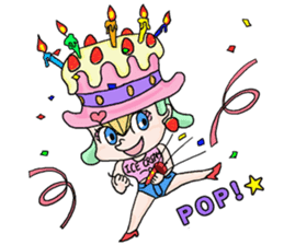 miss ice cream sticker #2159046