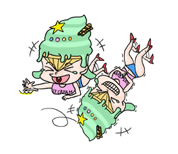 miss  ice cream sticker #2159047