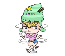 miss ice cream sticker #2159048