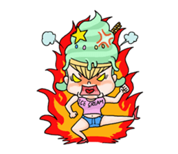 miss  ice cream sticker #2159050