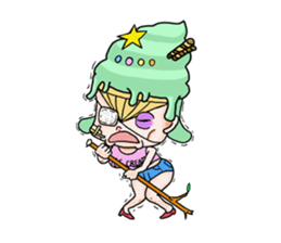 miss  ice cream sticker #2159055