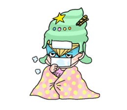 miss ice cream sticker #2159058