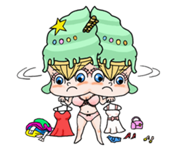 miss  ice cream sticker #2159064