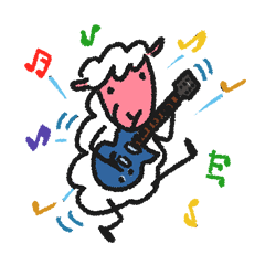 Sheep of New Year's Day for