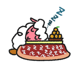 Sheep of New Year's Day for sticker #2159080