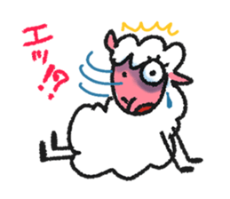 Sheep of New Year's Day for sticker #2159102